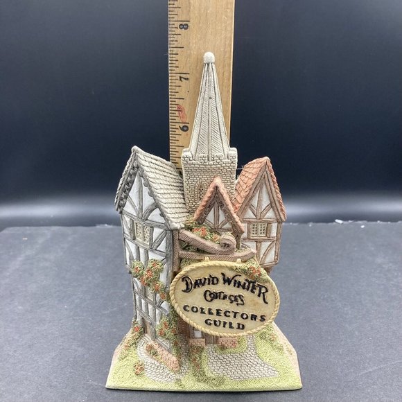 David Winter Cottages Collectors Guild Sign Free Standing - Picture 7 of 9